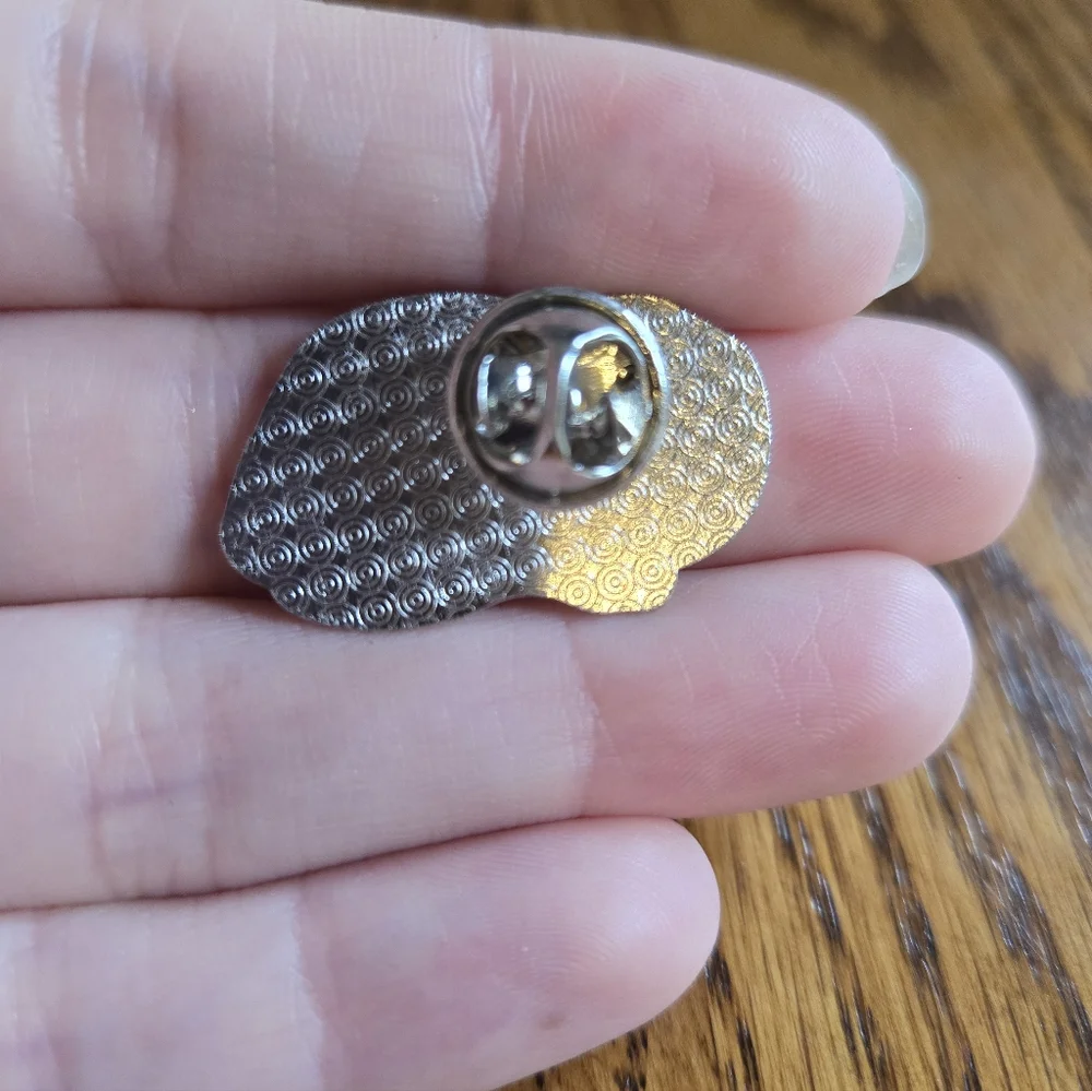 Adorable Black and White Panda Enamel Pin